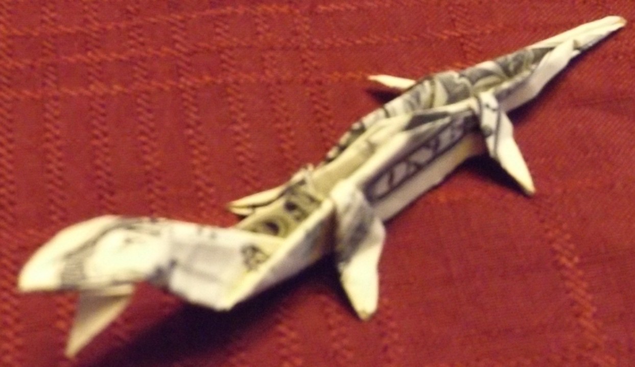 Joshua's-Origami-Folded-$1-Bills